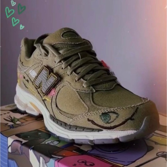 New Balance x Bryant Giles 2002Rag "What Now?" Sneakers - Picture 1 of 1